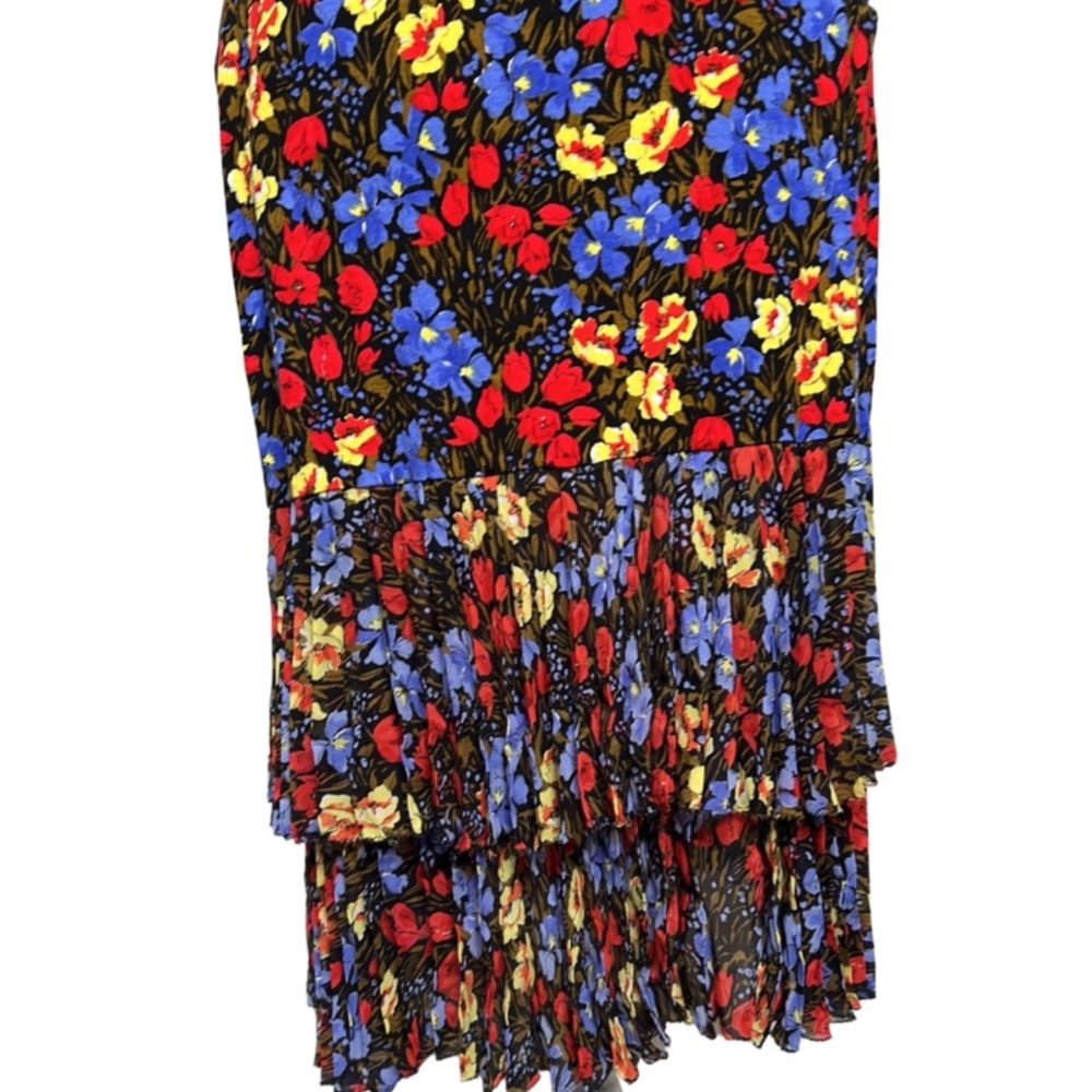 ❤️ Vintage Mariella Burani Per AMULETI Floral Tank Dress - Picture 10 of 15